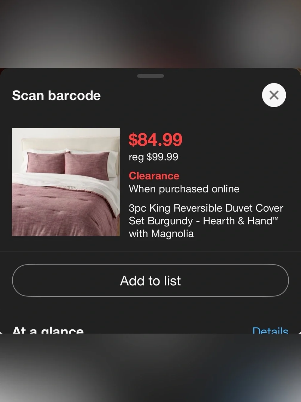 Reversible Mauve Duvet Cover Set Home Bedding. Hearth & Hand Magnolia x Target